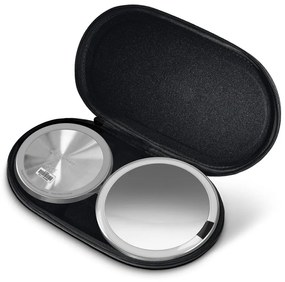 Козметично огледало със светлина/увеличително (10x) ø 12 cm Travel – simplehuman