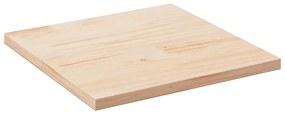 824390 vidaXL Плот за маса 80x80x2,5 см, масивна дървесина, бор, квадратен