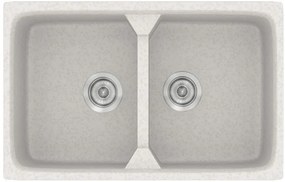 Мивка Sanitec 318-Metallic Ice