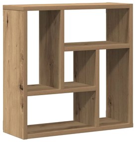 856072 vidaXL стенна етажерка Artisan Oak 45x16x45 cm инженерна дървесина