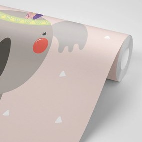 Тапет – Коала с индианско перо