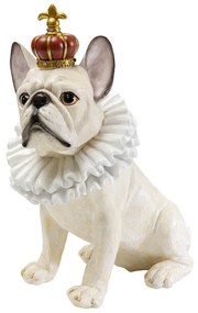 Арт.55068 Деко фигура King Dog White 33см