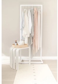 Бежов и кремав килим за открито и закрито 70x60 cm Peg Linen Vanilla – Pappelina