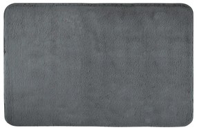 Тъмносива текстилна постелка за баня 50x80 cm Saravan - Wenko