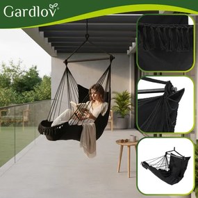 Висящ бразилски фотьойл 2в1 BOHO с възглавници