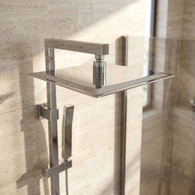 Квадратен душ пита REA JS-P015 25cm Chrome