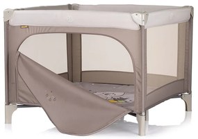 CHIPOLINO Кошара за игра 100х100 POP UP МЕЧЕ БЕЖОВО
