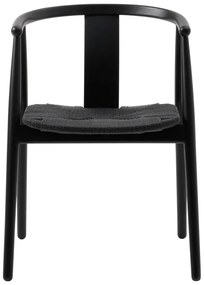 Черен трапезен стол Relate – Unique Furniture