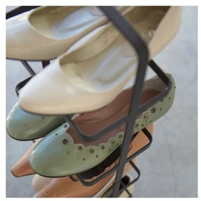 Черен метален стелаж за обувки Tower Shoe Rack – YAMAZAKI