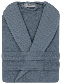 Син памучен халат размер XL Cappa - Foutastic