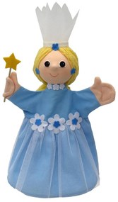 Moravská - Кукла за театър Феята на цветята, синя, 34 см. 22076D