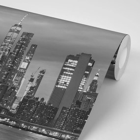 Фототапет – Черно-бял мост в Бруклин