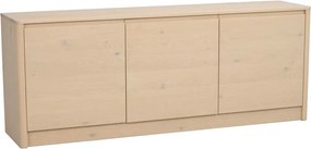 Скрин от декор от дъб в светло естествен цвят 180x70x40 cm Melstone – Rowico