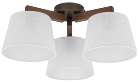 Brilagi - Приставен полилей LATTE 3xE27/15W/230V бор/бял