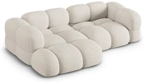 Бежов ъглов диван (ляв ъгъл) Loretto – Cosmopolitan Design