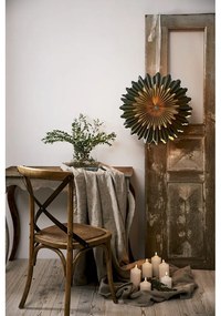 Зелена коледна украса , ø 55 cm Crystal - Star Trading