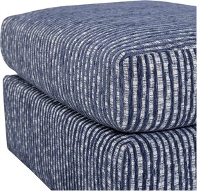 Сиво-синя тапицирана табуретка Lou – WOOOD