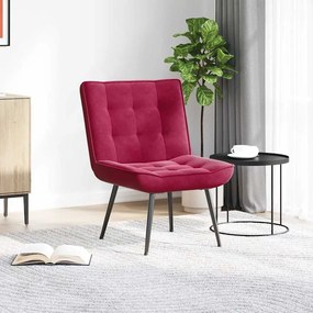 4012321 vidaXL Релаксиращ стол Винено червено 64x74x84 cm кадифе