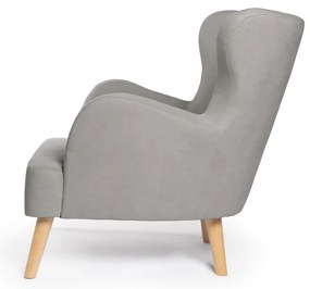 Светлосиво кресло Noemye - Bonami Selection