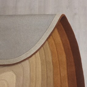 Вълнен килим в тухлен цвят 160x230 cm Puddle Ombre Wool – Flair Rugs