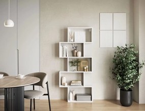 Книжна етажерка Idaho-Бяло