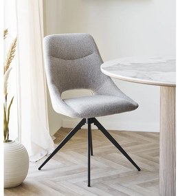 Бежов тапициран трапезен стол Dokka – House Nordic