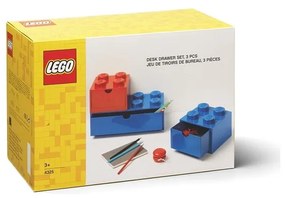 Пластмасови детски кутии за съхранение в комплект от 3 броя Multi-Pack - LEGO®