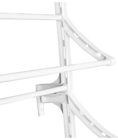 Бял метален висящ стелаж за обувки – Compactor