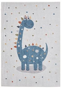 Син/светлосив детски килим 80x150 cm Vida Kids Dinosaur – Think Rugs