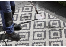 Сив килим за открито , 120 x 170 cm Malta - NORTHRUGS