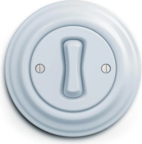 Kliklap - Ретро стълбищен ключ с рамка № 6, в синьо