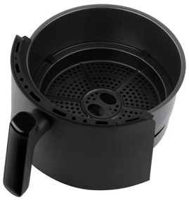 Фритюрник с горещ въздух Russell Hobbs SatisFry Panoramic 27420-56, 1650W, 5.5 л, 10 програми, Дигитален LED дисплей, Термостат, Таймер, Черен