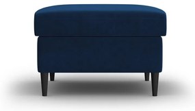 Синя кадифена табуретка Kyoto – Cosmopolitan Design