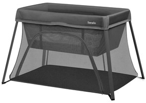 Lionelo - Преносимо бебешко креватче 3 в 1 ALICE Grey