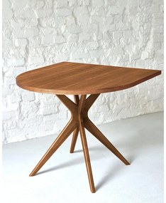 Трапезна маса от декор от дъб 90x90 cm Jubi – Ragaba