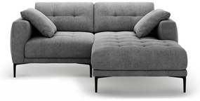 Сив ъглов диван (десен ъгъл) Bemy – Micadoni