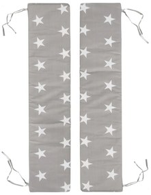 Сиво-бежови покривала за детски градински комплект в комплект 2 бр. 18x90 cm Little Stars – Roba