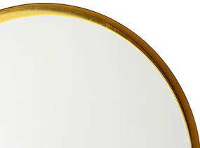 Огледало за баня черно със злато с LED и сензорен димер - Pim