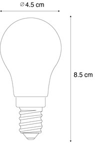 Комплект от 5 смарт E14 LED крушки P45 матови 4.2W 470 lm 2700-6500K