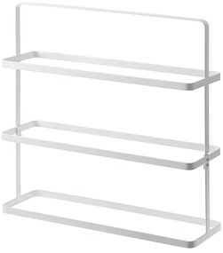 Бяла метална стойка за обувки Tower – YAMAZAKI