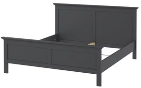 Сиво двойно легло 160x200 cm Paris – Tvilum