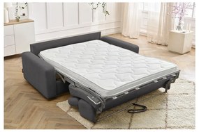 Тъмносив разтегателен диван 215 cm Monaco – Bobochic Paris