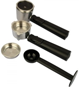 Еспресо машина за мляно кафе и капсули 3в1 Elite CMA-1223, 850W, 15 bar, 1.5l, Инокс