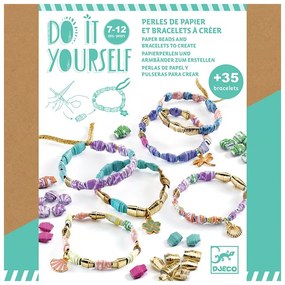 Djeco - Комплект направи гривни Stylish and golden DJ07972