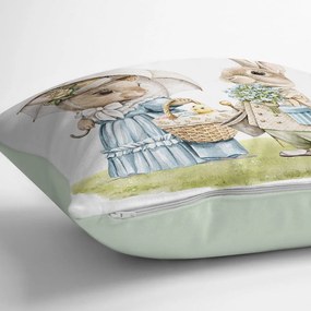 Калъфки за възглавници с великденски мотив в комплект 4 бр. 43x43 cm – Mila Home