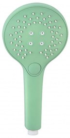 Подвижна душ глава 7305LG, ABS, светлозелен, 3 функции, 26x14.5см