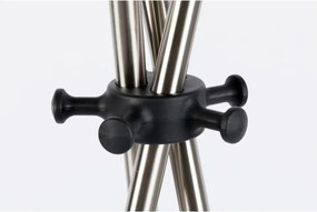 Стоманена стойка за връхни дрехи в сребрист цвят Darwin – White Label