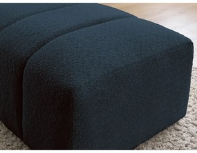 Тъмносиня табуретка от прежда с примки от букле Annecy – Bobochic Paris