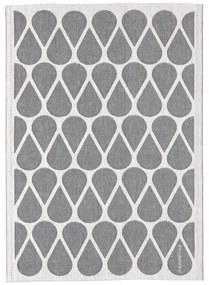 Кърпа за съдове със смес от лен 46x66 cm Otis Charcoal – Pappelina