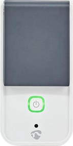 Nedis WIFIPO120FWT - Интелигентен екстериорен контакт 3680W/230V/Тип F/16A Wi-Fi IP44